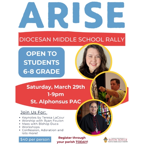 Diocesan Middle School Rally